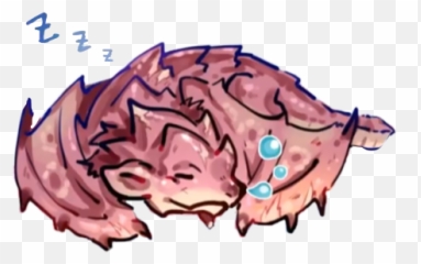 Monster Hunter World Chibi Pink Rathian - Emoji