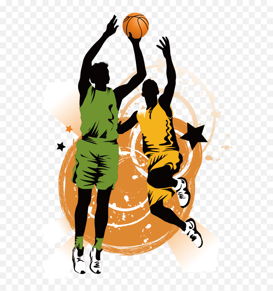 Library Of Santa Playing Basketball Banner Royalty Free Free - Birthday Wishes For Volleyball Player Emoji,Basketball Emoticon