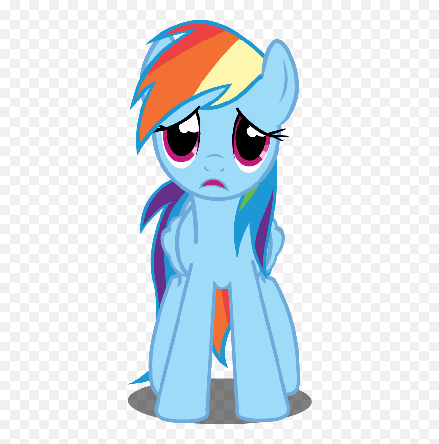 Another Ask Rainbow Dash Illustrated With Pony Puppets - Rainbow Dash Clipart Emoji,Yikes Discord Emoji