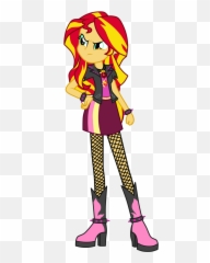 Rainbow Rocks Rr Sunset Shimmer Never Reformed - Little Pony As Dazzlings Emoji,Sirens Emoji