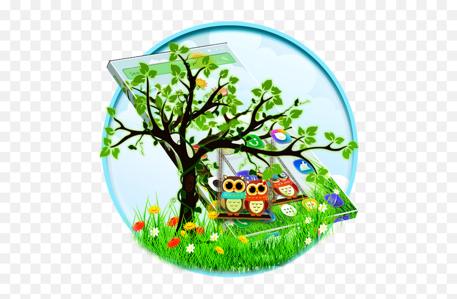 Cute Owl Couple Theme U2013 Apps Bei Google Play - Naklejka Drzewo Emoji,Owl Emojis For Android
