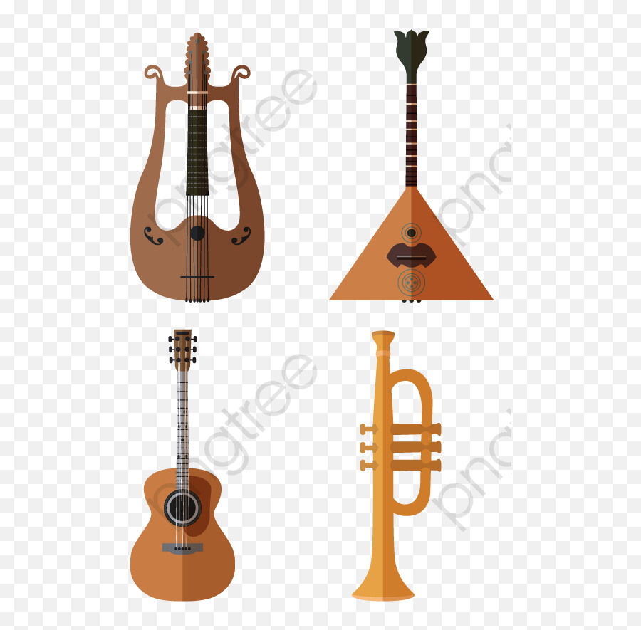 Trumpet Guitar Cello Instrument Guitar - Trumpet Emoji,Cello Emoji