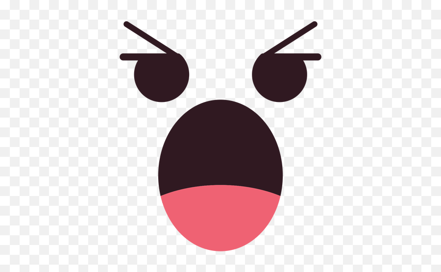 Simple Yelling Emoticon Face - Shocked Face Transparent Emoji,Yelling Emoji