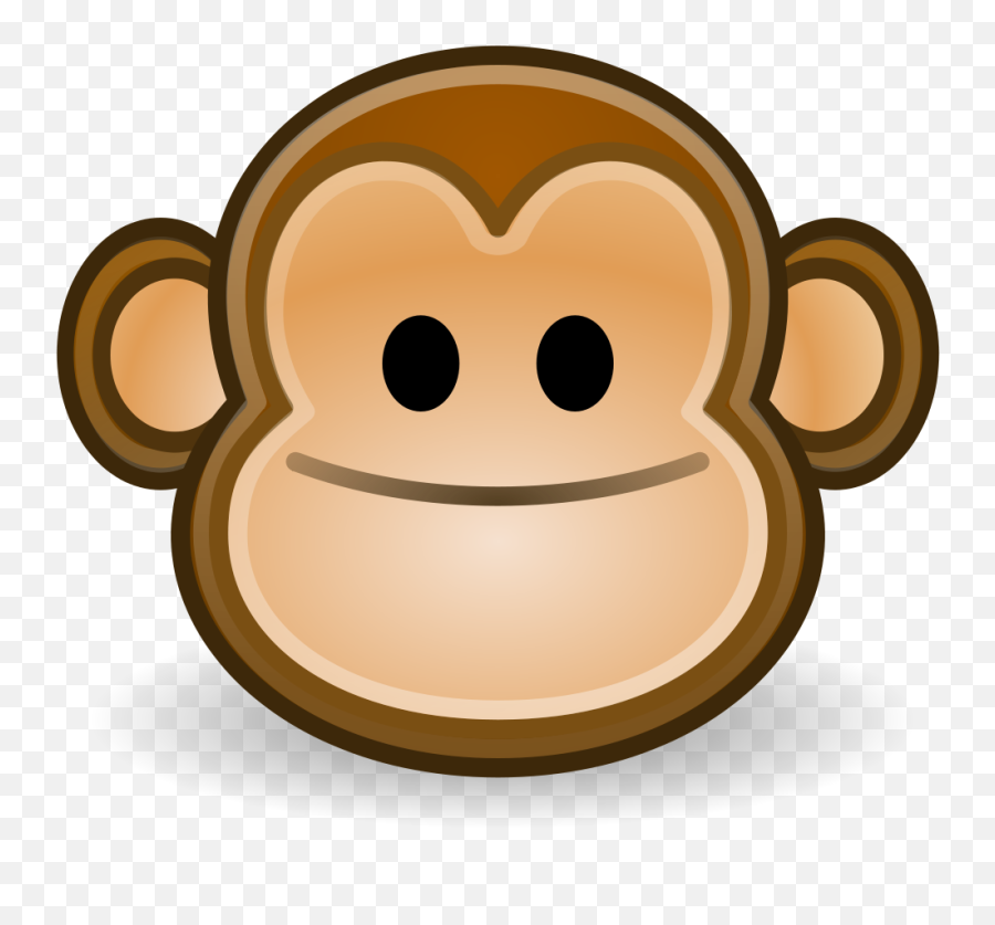 Face - Monkey Profile Picture Cartoon Emoji,Monkey Emoticon