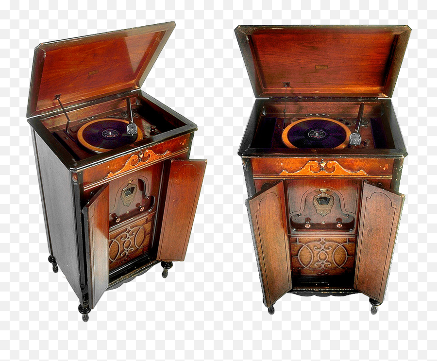 Vintage The Phonograph Sound Hobby - Retro Levysoitin Emoji,Record Player Emoji