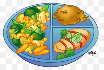 Food Plate Image Transparent Png Files - Healthy Plate Of Food Clipart Emoji,Dinner Plate Emoji