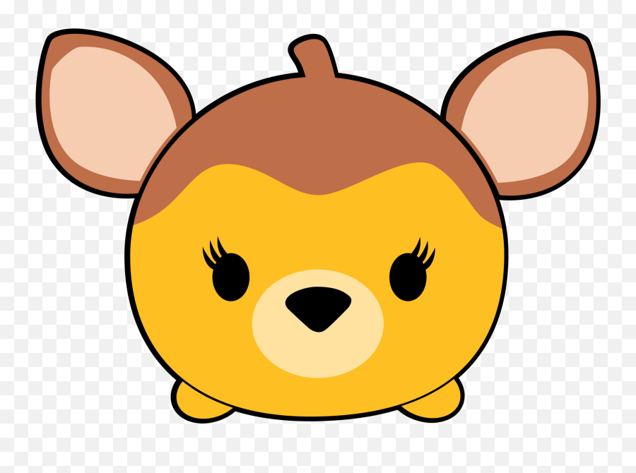 Disney Tsum Tsum Clipart - Tsum Tsum Disney Bambi Emoji,Thank You Emoji Png
