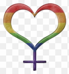 Lesbian Pride Design - Transgender Symbol Emoji