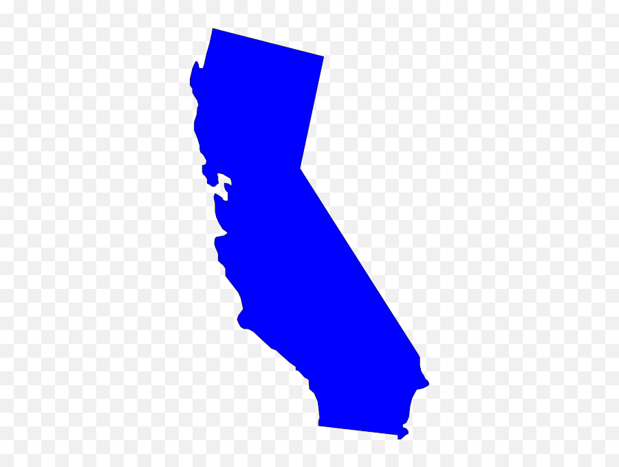 Transparent Png Clipart - California State Outline Transparent Emoji,California State Emoji