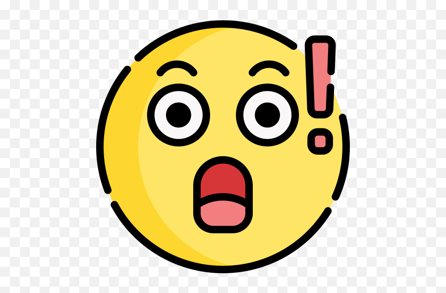 Shocked - Icon Emoji,Emoticon For Shocked