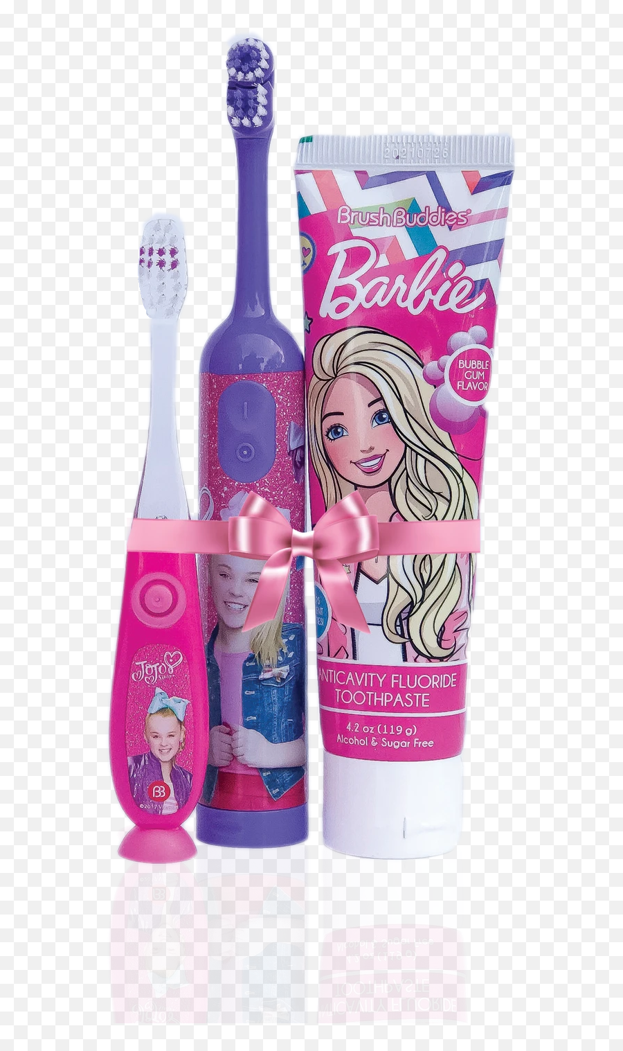 Jojo Siwa Flash Jojo Siwa Electric Toothbrush Barbie Toothpaste - Barbie Emoji,Flash Emoji