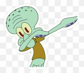 Minecraft Discord Emotes - Squidward Dabbing Emoji