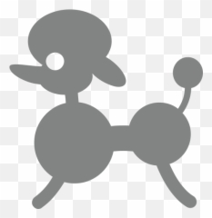 Poodle Emoji For Facebook Email Sms - Clip Art,Poodle Emoji