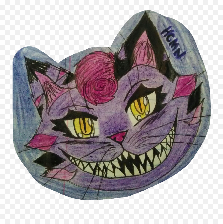 Sticker - Asian Emoji,Cheshire Cat Emoji