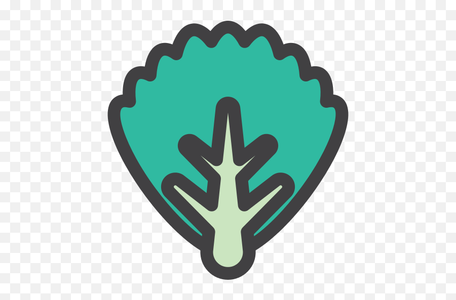 Lettuce Icon At Getdrawings Free Download - Lettuce Emoji,Emoji Salad