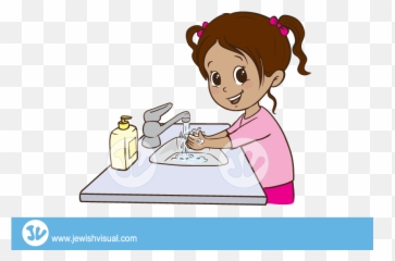 Hands Step Png Ile - Washing Clip Art Emoji
