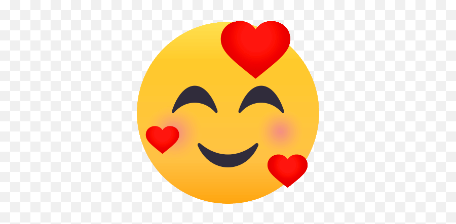 Download Love Emoji Png Gif Png U0026 Gif Base - Smiling Face With Hearts Gif,Love Emoji