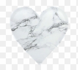 White Black Emoji Heart Stone Sticker - Lovely,Stone Emoji