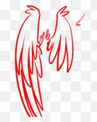 Those With Wings - Calligraphy Emoji