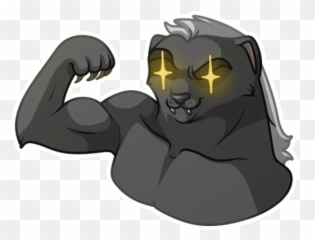 Telegram Sticker 3 From Collection - Supernatural Creature Emoji,Honey Badger Emoji