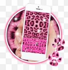 Pink Diamond Cheetah Keyboard Theme u2013 Alkalmazások Google - Iphone Emoji