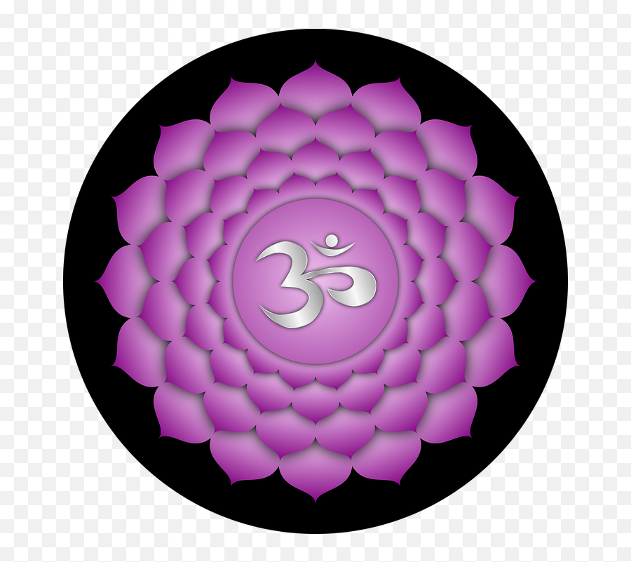 Chakra Pictures Image Symbols In Hd - Colour Of Crown Chakra Emoji,Purple Emoji Meaning
