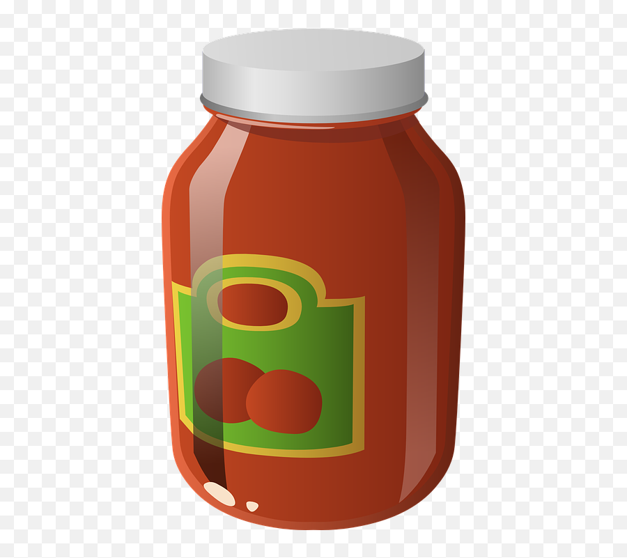 Free Jar Vase Vectors - Pasta Sauce Clip Art Emoji,Pepper Emoji
