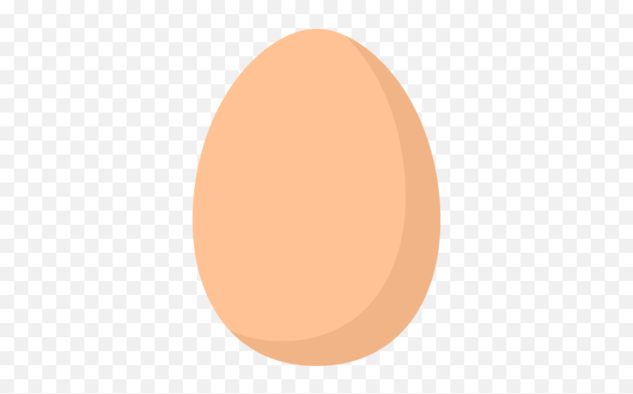 Egg Emoji Vector Icon - Egg Emoji Png,Peach Emoji Vector