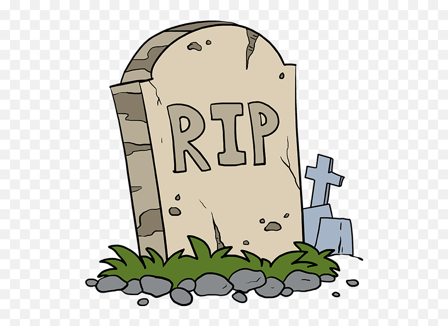 How To Draw A Tombstone Rip Tombstone Drawing Emoji,Headstone Emoji