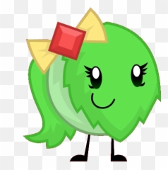 Lettuce - Cartoon Emoji