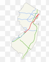Interstate 95 In New Jersey Map - Diagram Emoji,New Jersey Emoji
