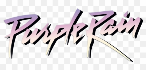 Purple Rain - Prince Symbol Emoji