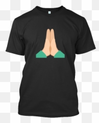 Time To Flaunt With The Most Used Emoji Of Grab Yours - Absolute Bengali T Shirt,Namaste Emoji