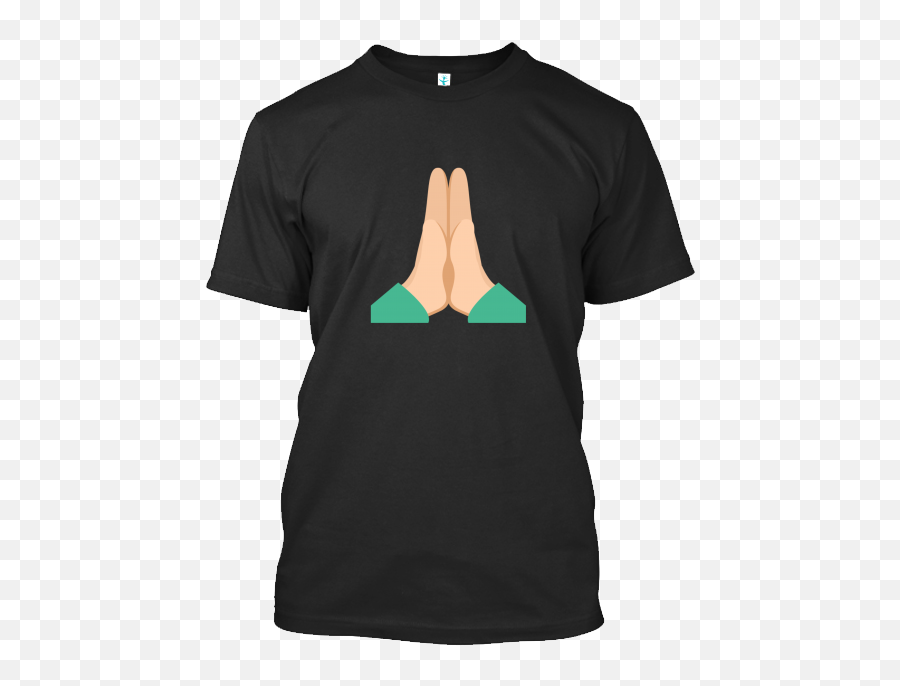 Time To Flaunt With The Most Used Emoji Of Grab Yours - Absolute Bengali T Shirt,Namaste Emoji