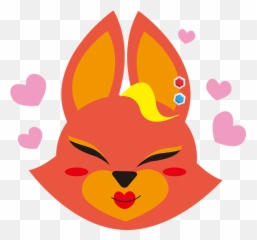 Emoji Fox Emoticons - Cartoon,Emoticons