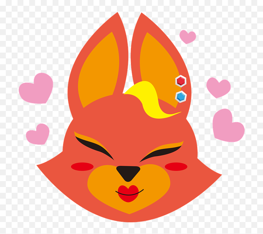 Emoji Fox Emoticons - Cartoon,Emoticons