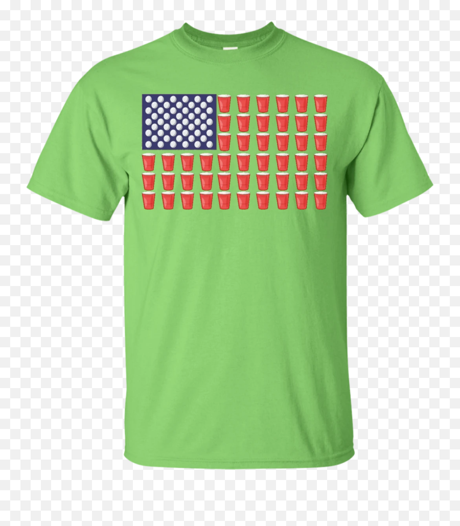 Red Solo Cup American Flag Tee Shirt - T Shirt Funny Draw Emoji,Flag And Rocket Ship Emoji