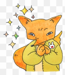 Fox Mori Stickers - Cartoon Emoji,Fox Emoticons