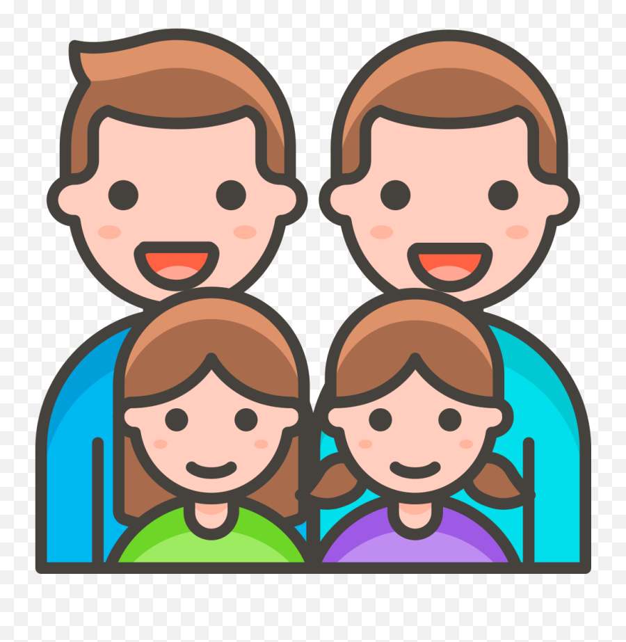 316 - Family Emoji With Boy,Girl Emoji