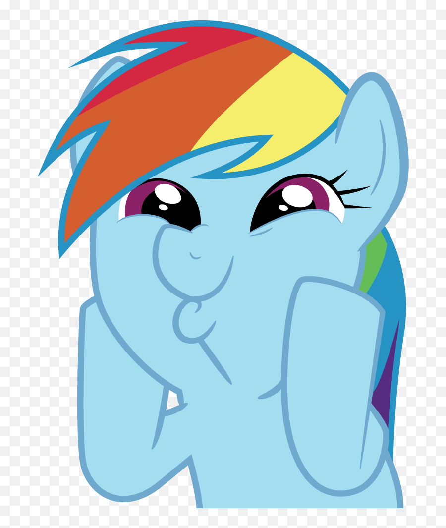 Rainbow Dash So Awesome Vector - Mlp Rainbow Dash Awesome Emoji,Dash Emoji