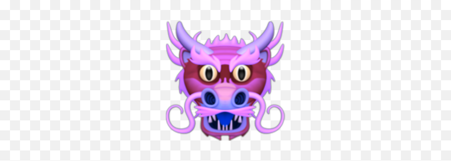 Pinkemojidragon Freetoedit - Skull Emoji,Dragon Emoji