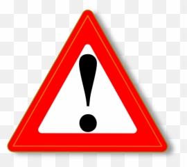Animated Gif Alert Icon Clipart - Warning Emoji