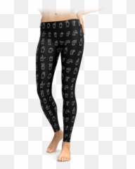 American Sign Language - American Eagle Corgi Leggings Emoji,Asl Emoji