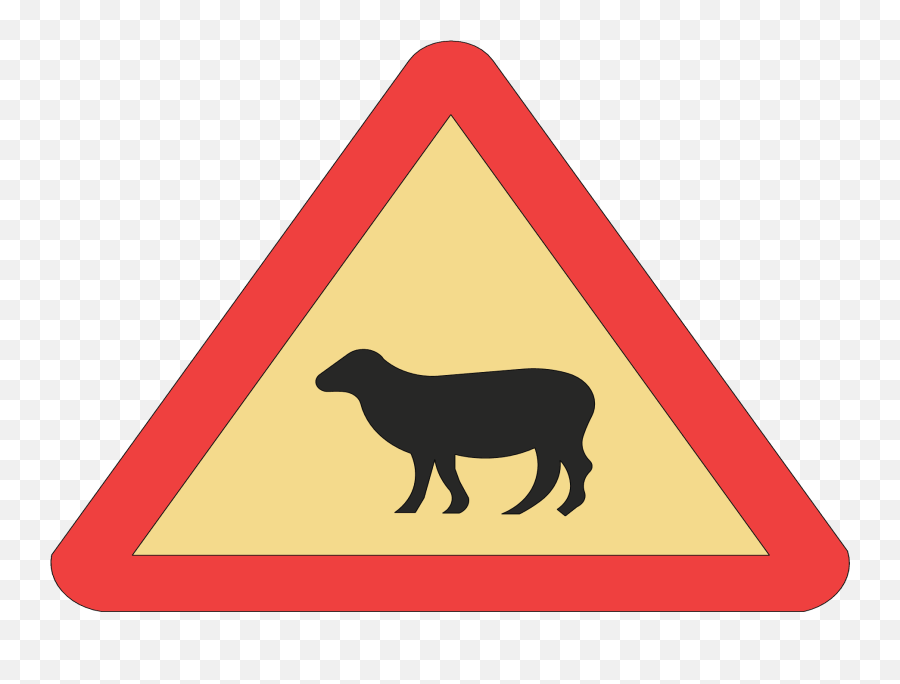 Goat Emoji Png - Iceland Road Sign,Red Cross Emoji