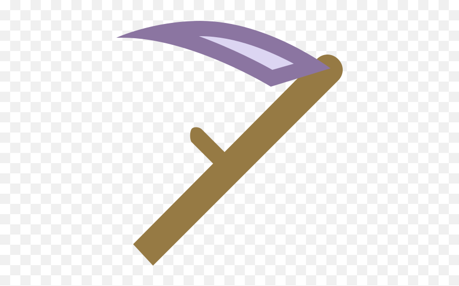 Scythe Icon - Clip Art Emoji,Scythe Emoji