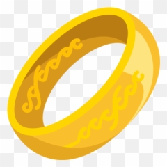One Ring Icon - Free Download PNG and Vector Lord Of The Rings Cartoon Emoji