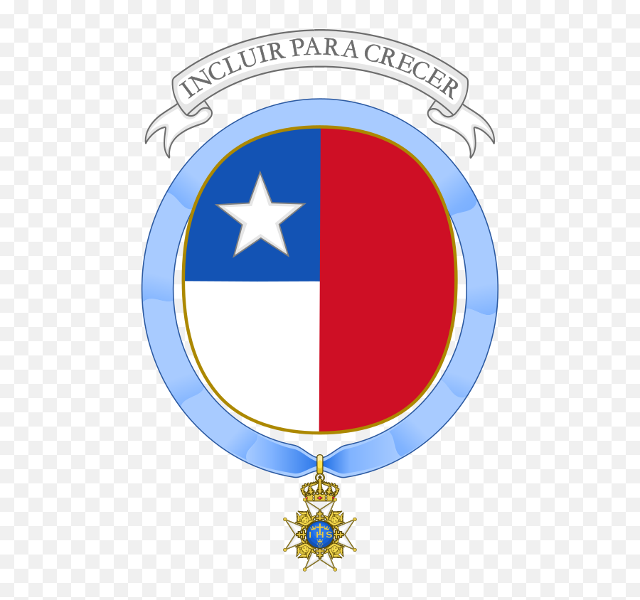 Coat Of Arms Of Michelle Bachelet Of Seraphim - Emblem Emoji,Chile Flag Emoji