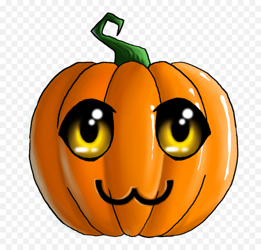 Cute Halloween Pumpkin Clip Art - Cute Halloween Pumpkin Halloween Emoji,Emoji Carved Pumpkin