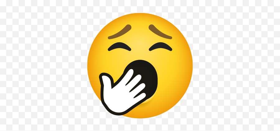 Yawning Face Icon - Free Download Png And Vector Smiley Emoji,Skype Animated Emoticons