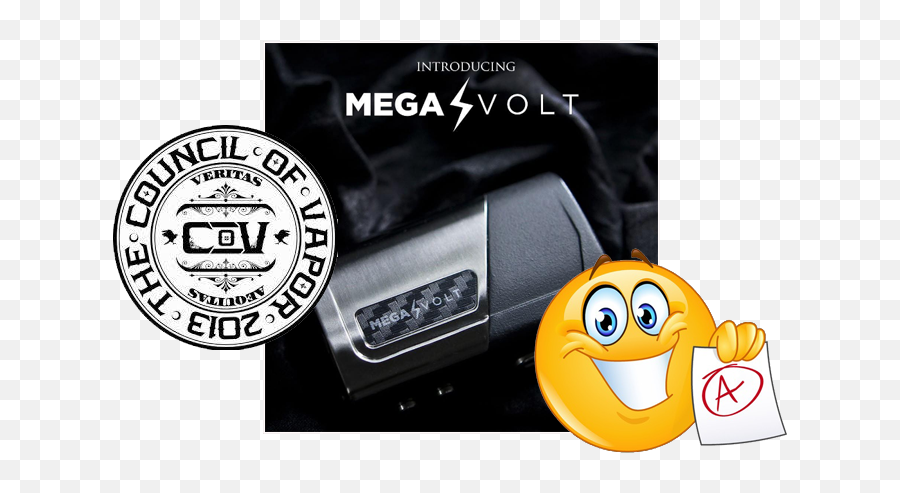 Mega Volt Box Mod By Council Of Vapor Review Spinfuel Vape - Council Of Vapor Emoji,Disbelief Emoticon